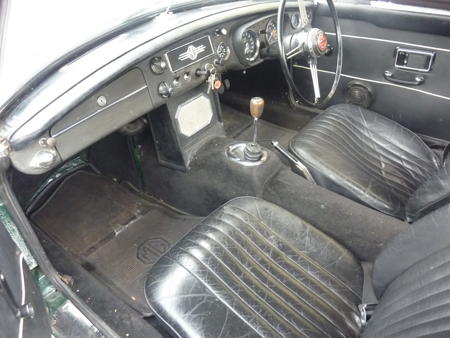 MGB 1969 Interior