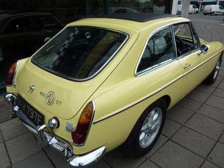 MGC GT 1969 Back