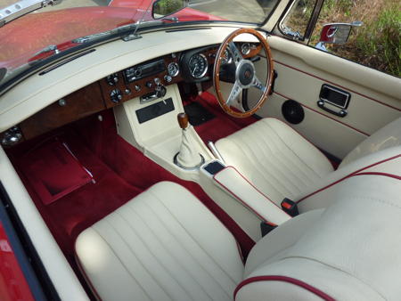 MGB HERITAGE SHELL - 1968 Special Interior