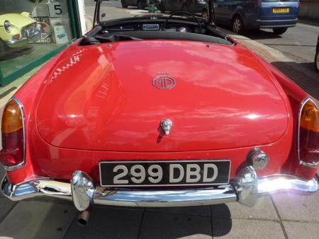 MGB 1962 MK1 Back