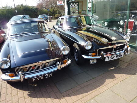 MGC GT and Factory GT V8 Front