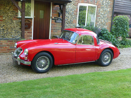 MGA 1600 MK2 Coupe Side