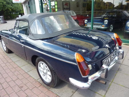 MGB 1972 Back