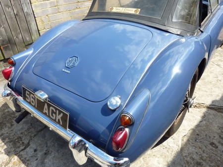 MGA 1600 MK1 - 1961 Back