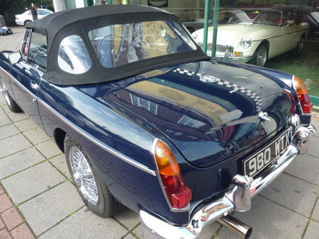 MGB HERITAGE SHELL - 1964 Back