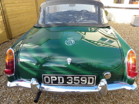 MGB - 1966 - MK1 Back