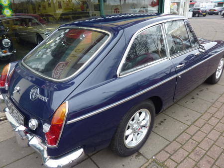 MGB GT Back