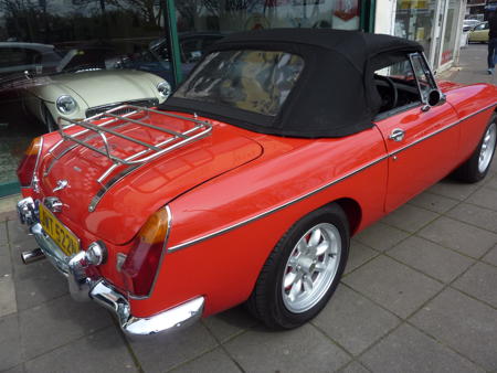 MGB V8 Roadster Back