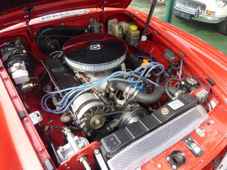 MGB V8 Roadster Engine