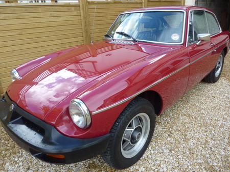 MGB GT - 1980 Front