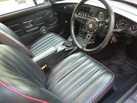 MGB GT - 1980 Interior