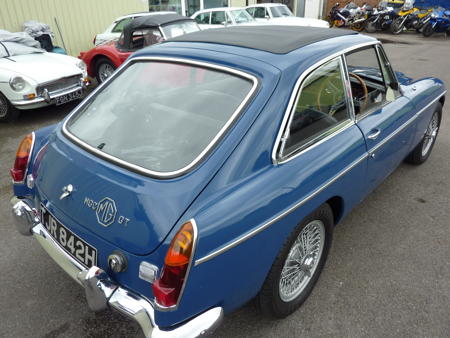 MGC GT - 1969 Back