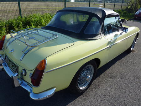 MGB HERITAGE SHELL - 1971 Back