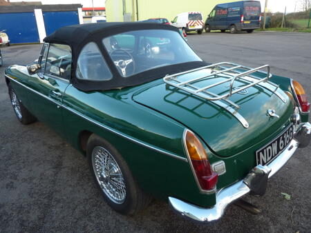 MGC Roadster - 1969 Back