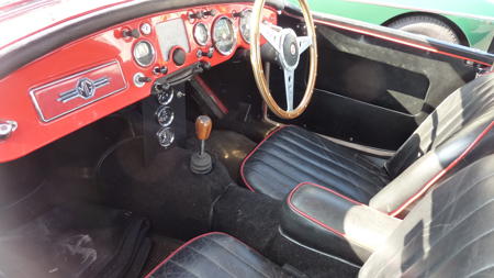 MGA 1600 MK1 Roadster Interior