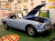 MGB 1965 Iris blue front