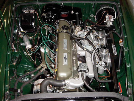 MGC Roadster 1970 engine