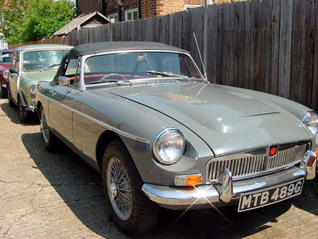 MGC roadster - 1969 Front