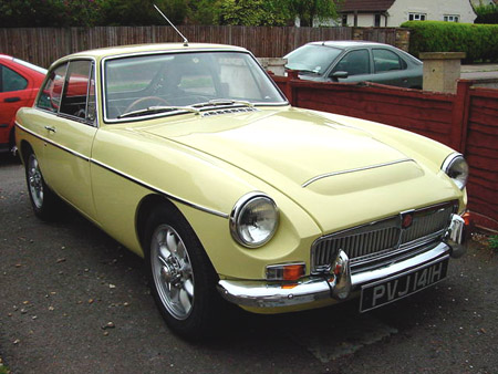 MGC GT 1969 Front