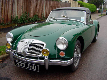 MGA 1600 Mk1 Roadster 1960 front outside