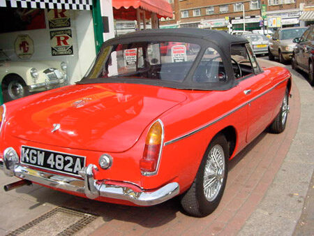 MGB 1963 Back