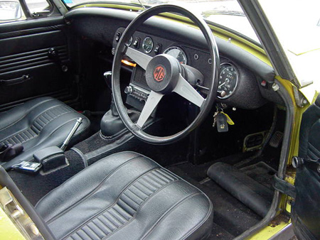 Midget 1974 Interior