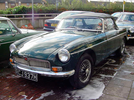 MGB 1970 Front Passenger side