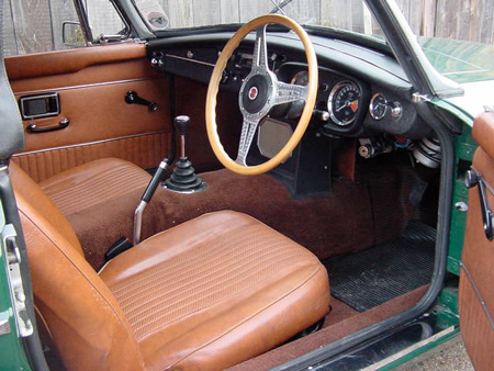 MGB 1971 Interior