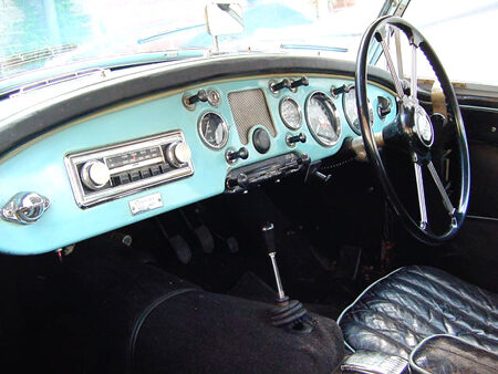 MGA Roadster - 1600 MK1 - 1960 Interior
