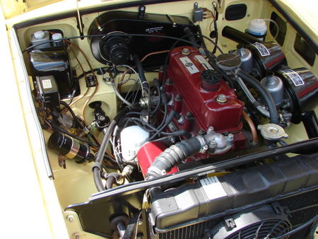 MGB GT MK1 1967 Engine