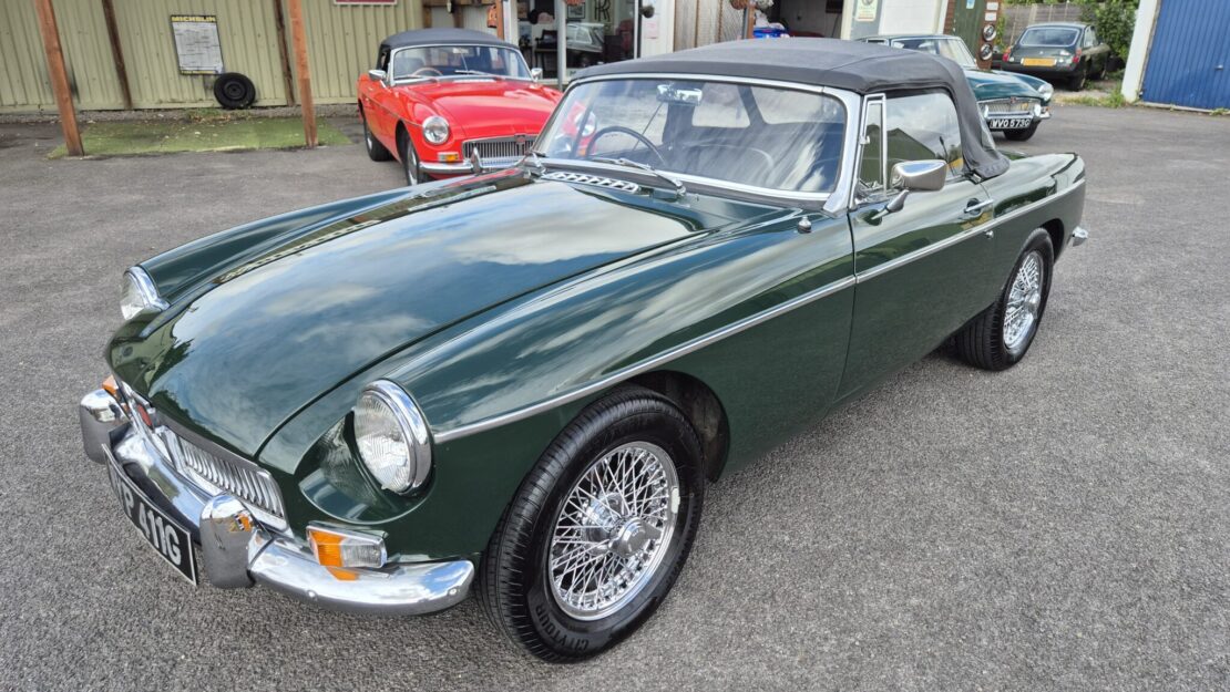 MGB Roadster, 1969, MK2, BRG